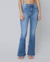 Bootcut jeans model front