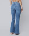 Bootcut jeans model back