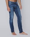 jeans model slim front