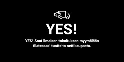 Ilmainen palautus/vaihto myymälässä