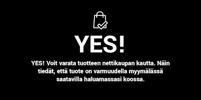Tuotteen varaus myymälästä