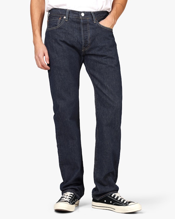 Levis 501® Original Dark Blue Jeans | Men | at 