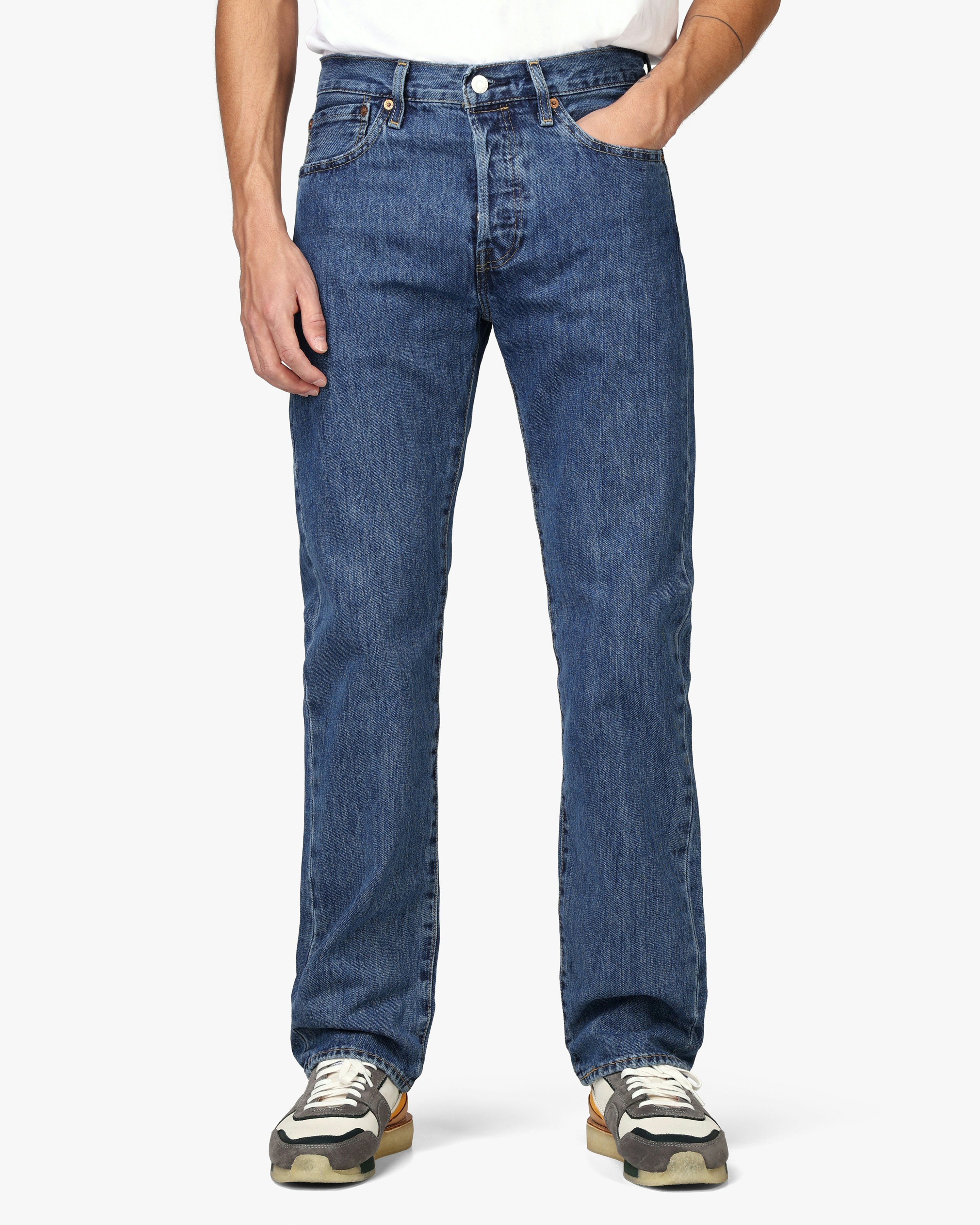 Levis 501® Original Medium Blå Jeans Carlings