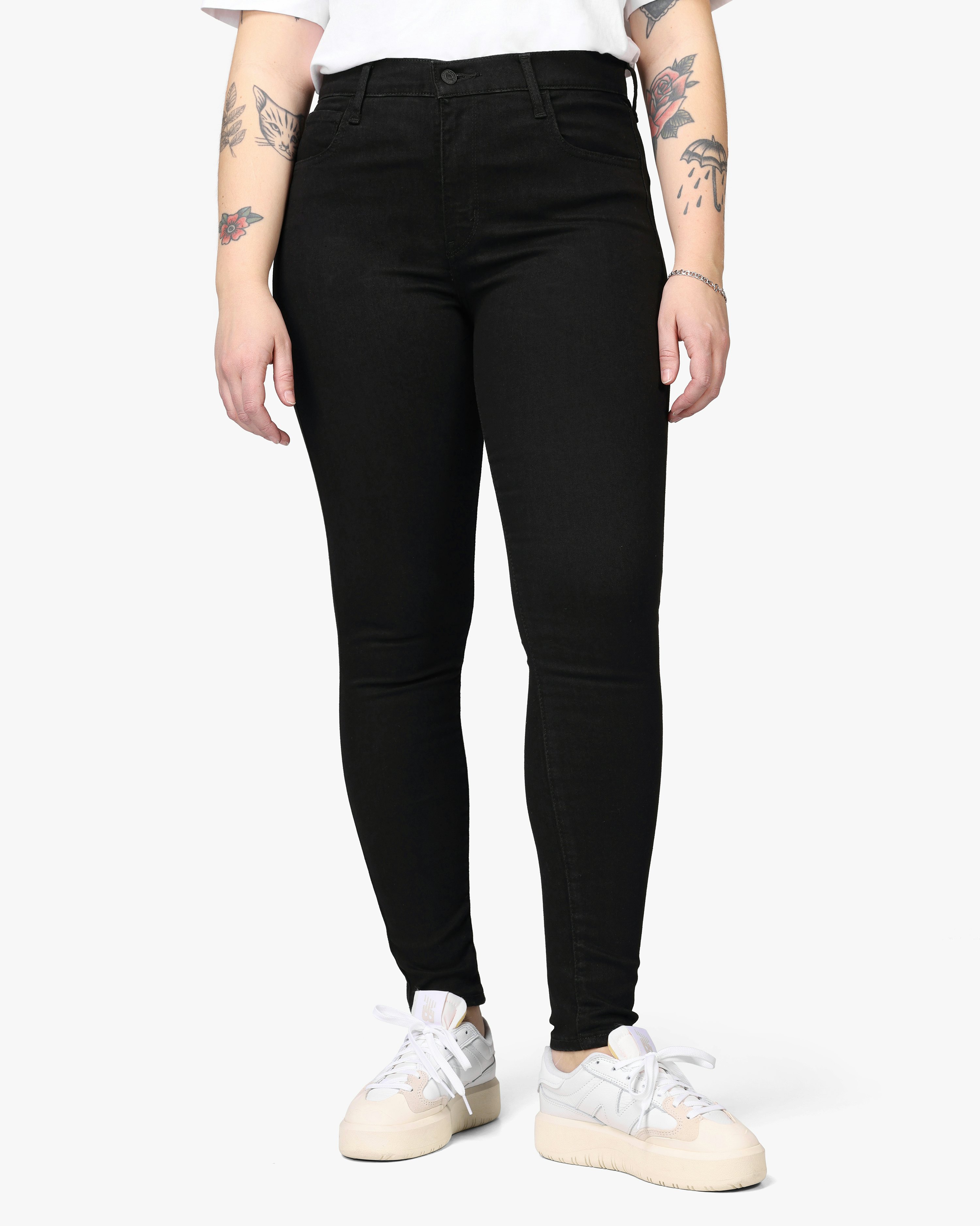 Levis 720™ High Rise Super Skinny Black Jeans | Women | at 