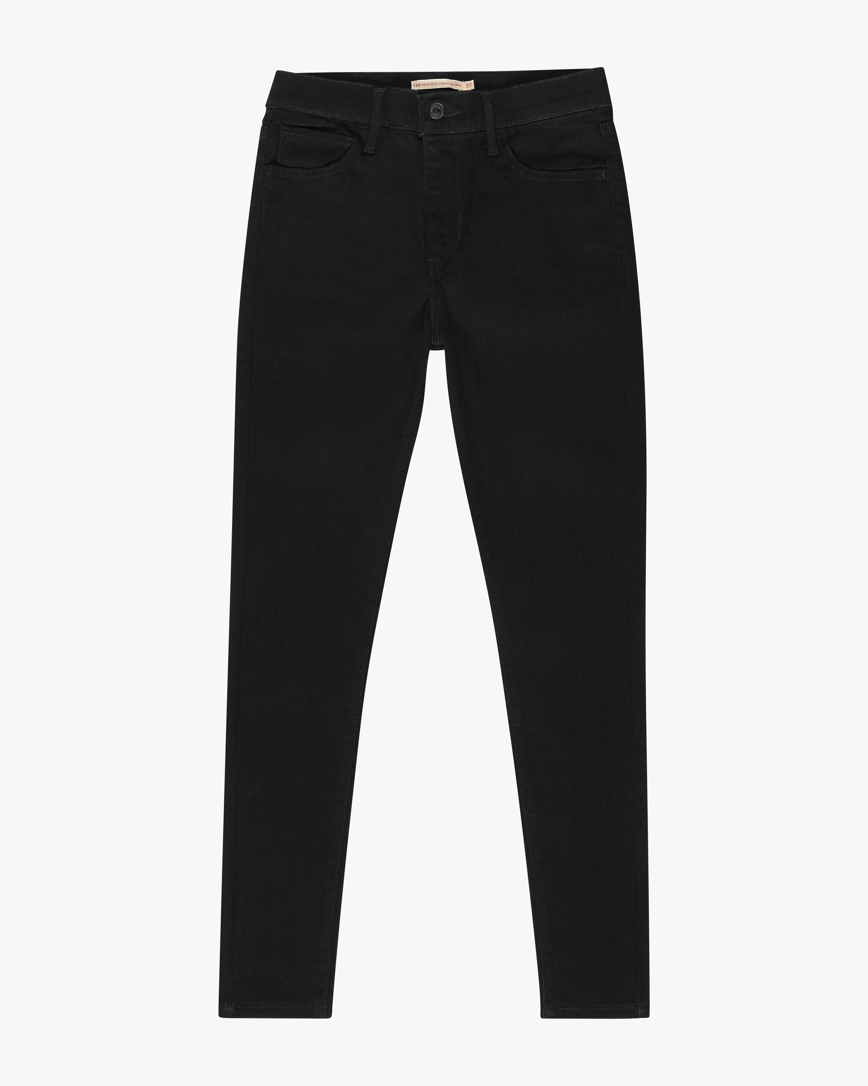 Levis 720™ High Rise Super Skinny Black Jeans | Women | at 