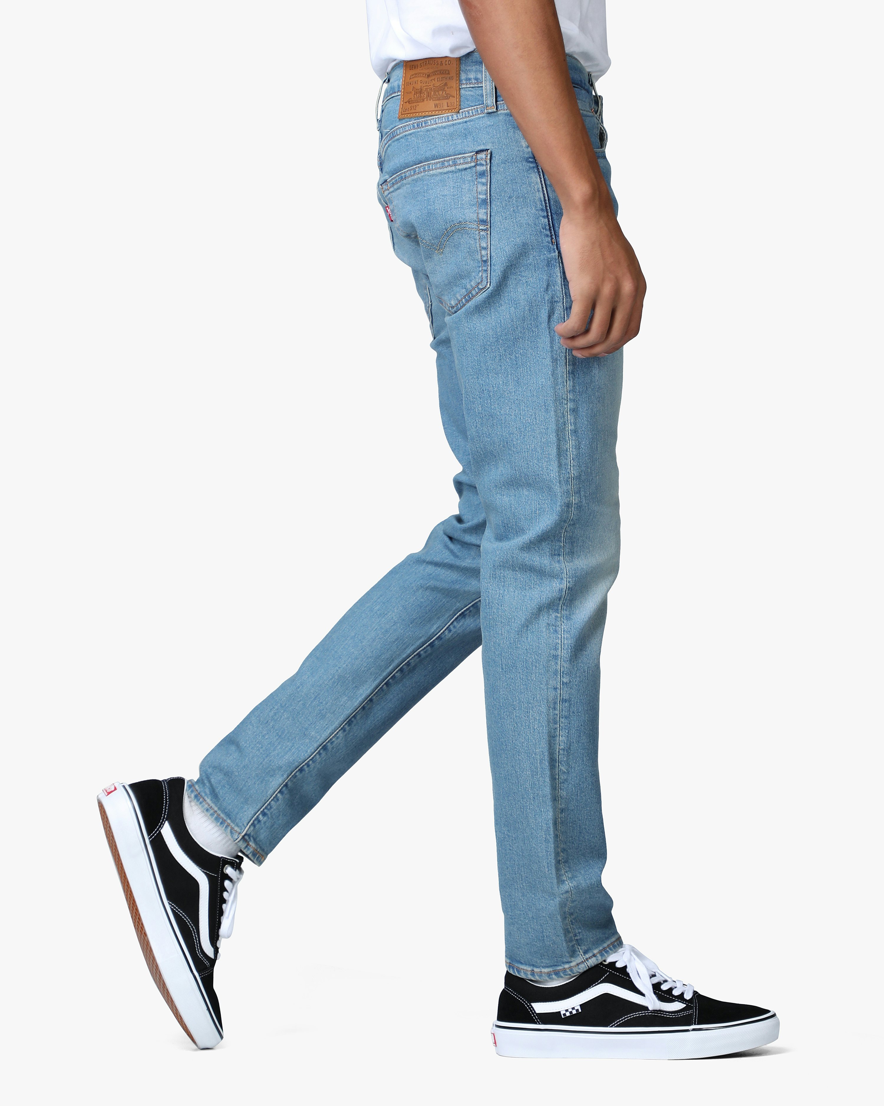 Levis 512™ Slim Tapered Medium Blue Jeans Mid blue | Men | at 