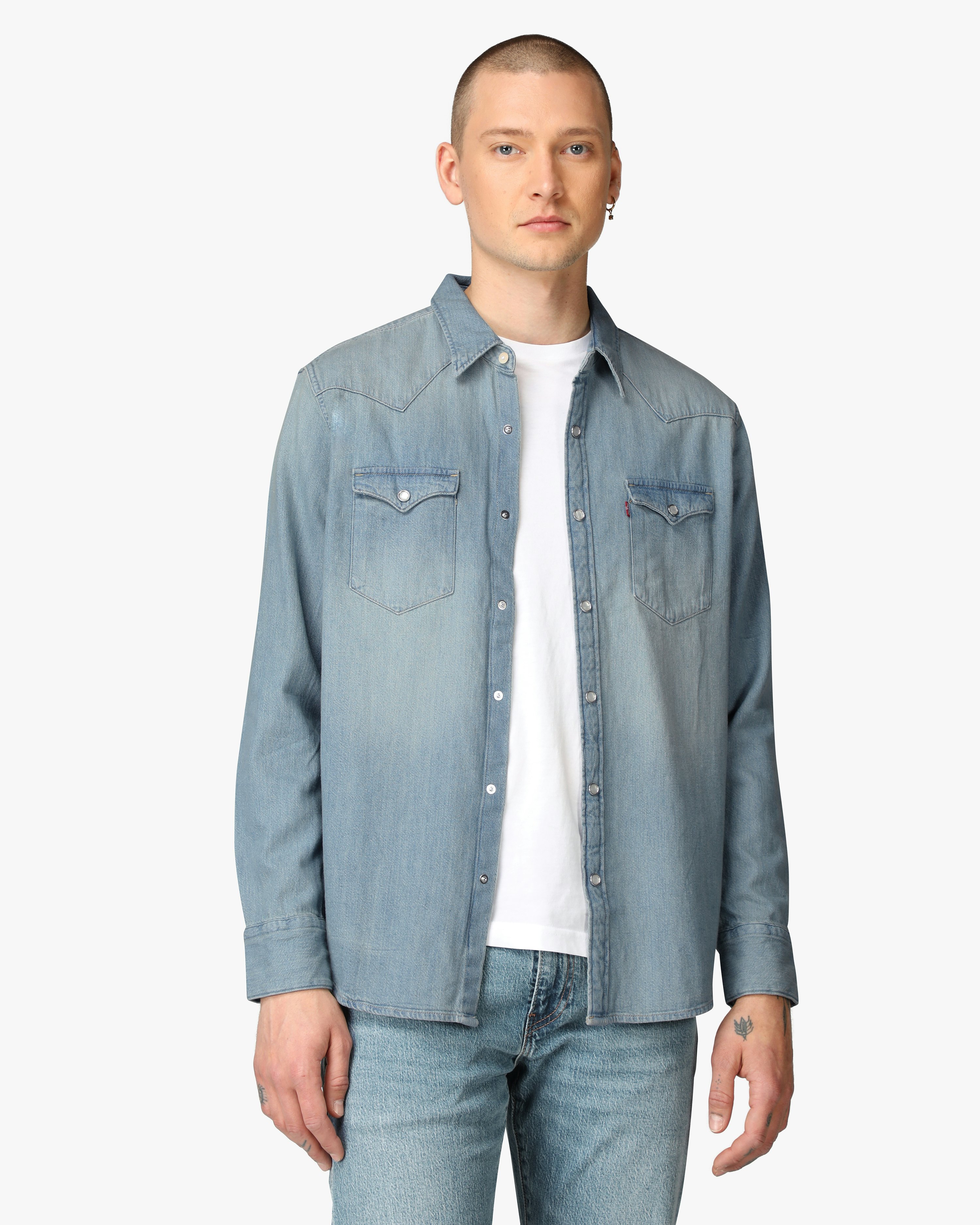 levis denim overshirt