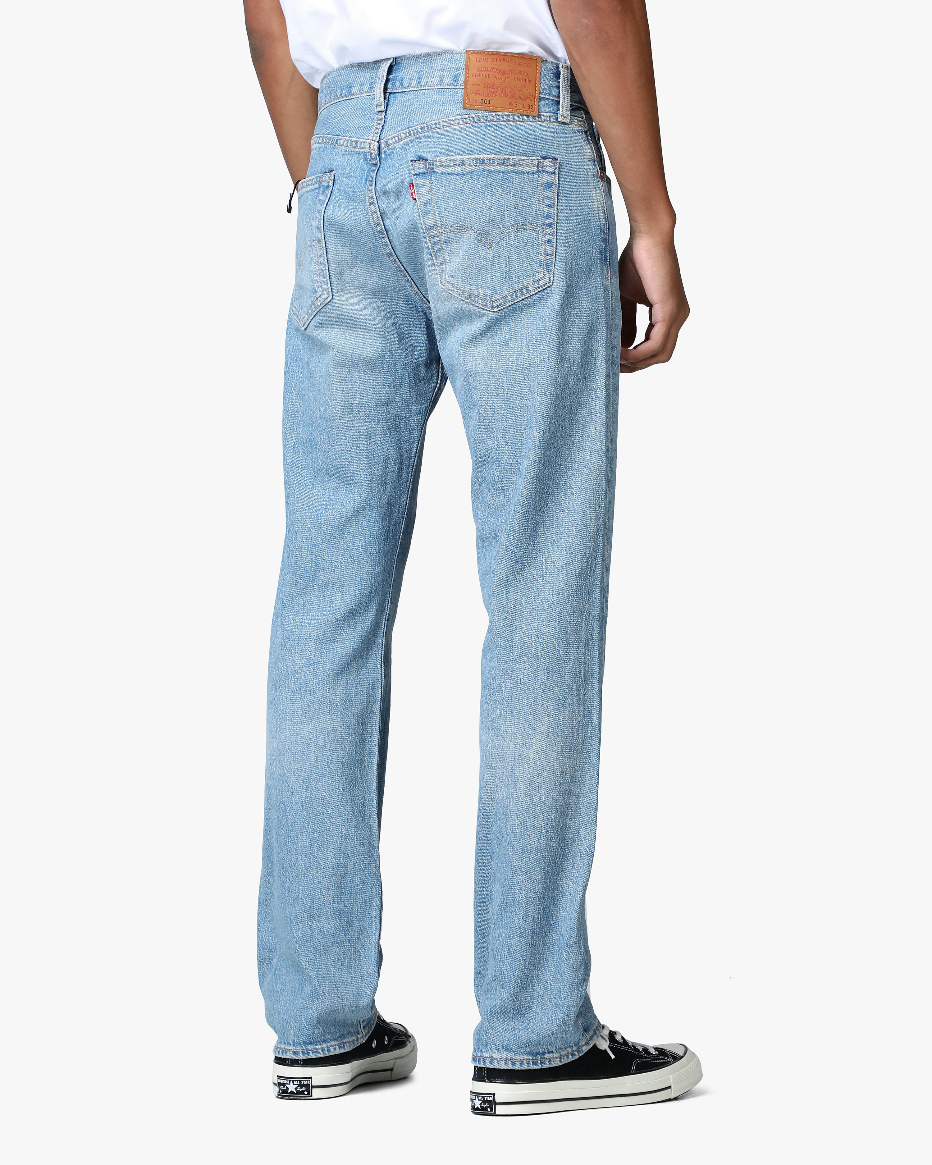 Levis 501® Original Light Blue Jeans | Men | at 