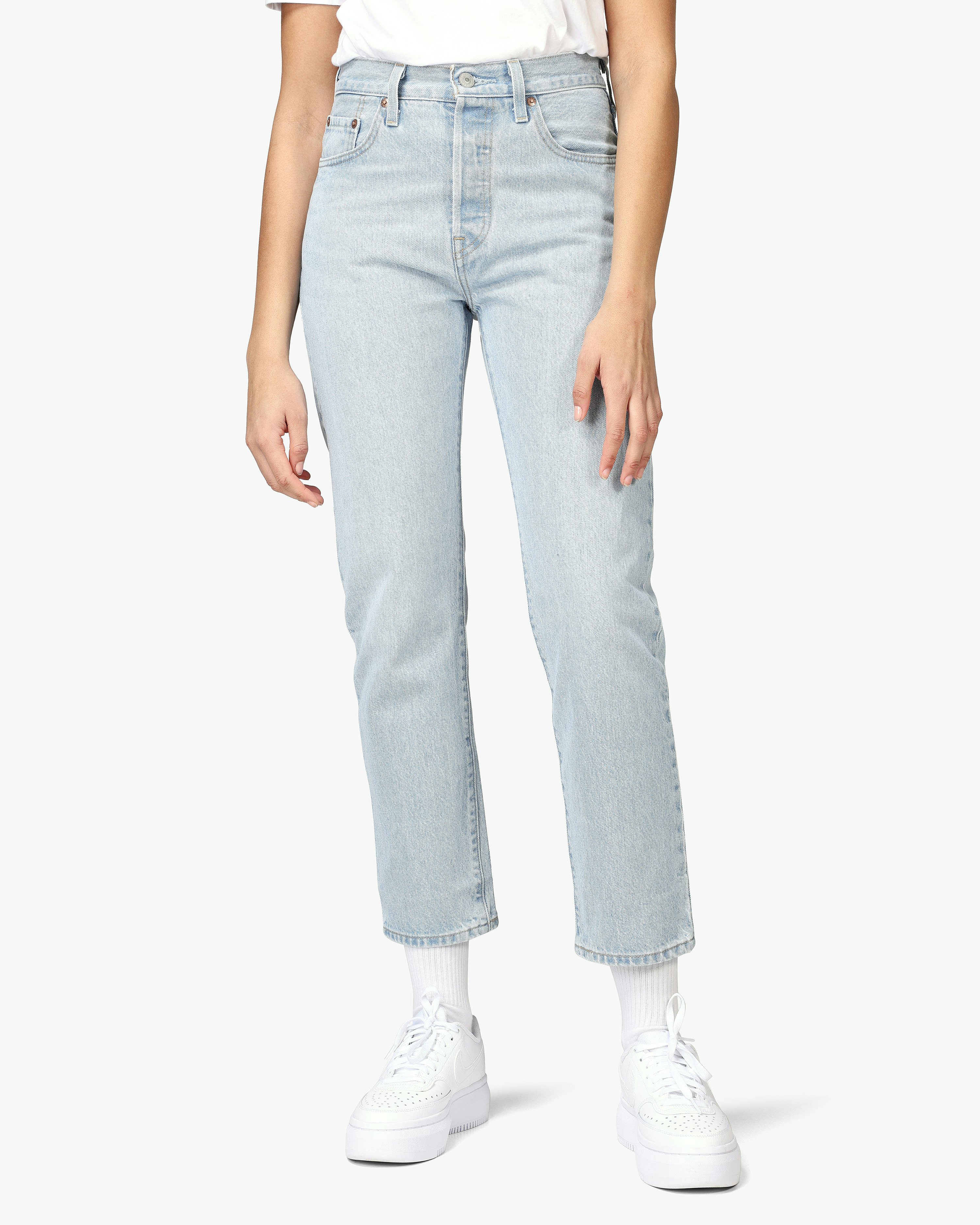 Levis 501® Crop Light Blue Jeans | Women | at 