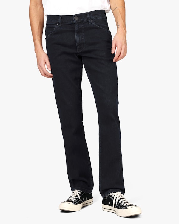 Wrangler Greensboro Black Jeans | Men | at 