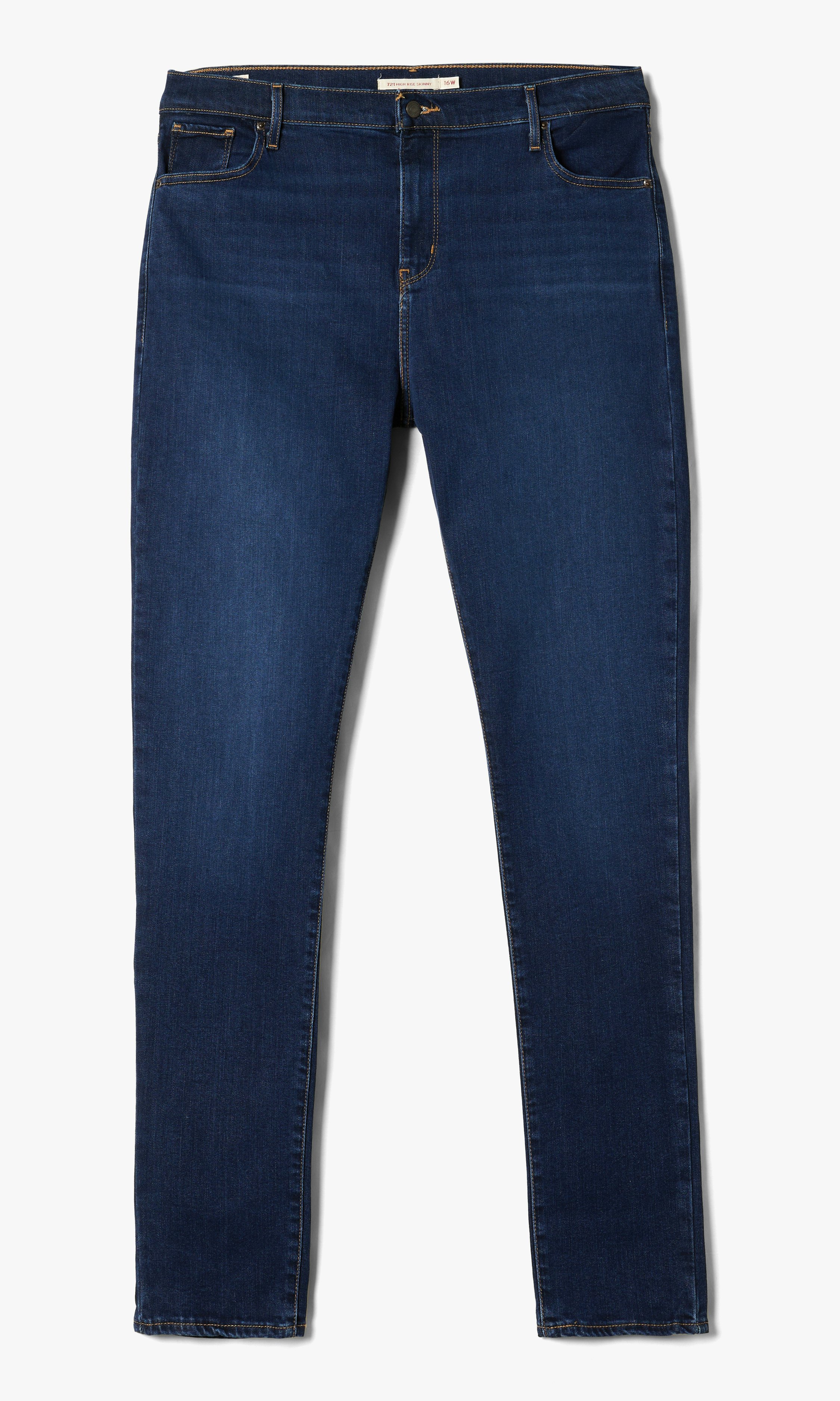 Levi s Mile High Super Skinny Mork Bla Jeans Plus Dame Carlings