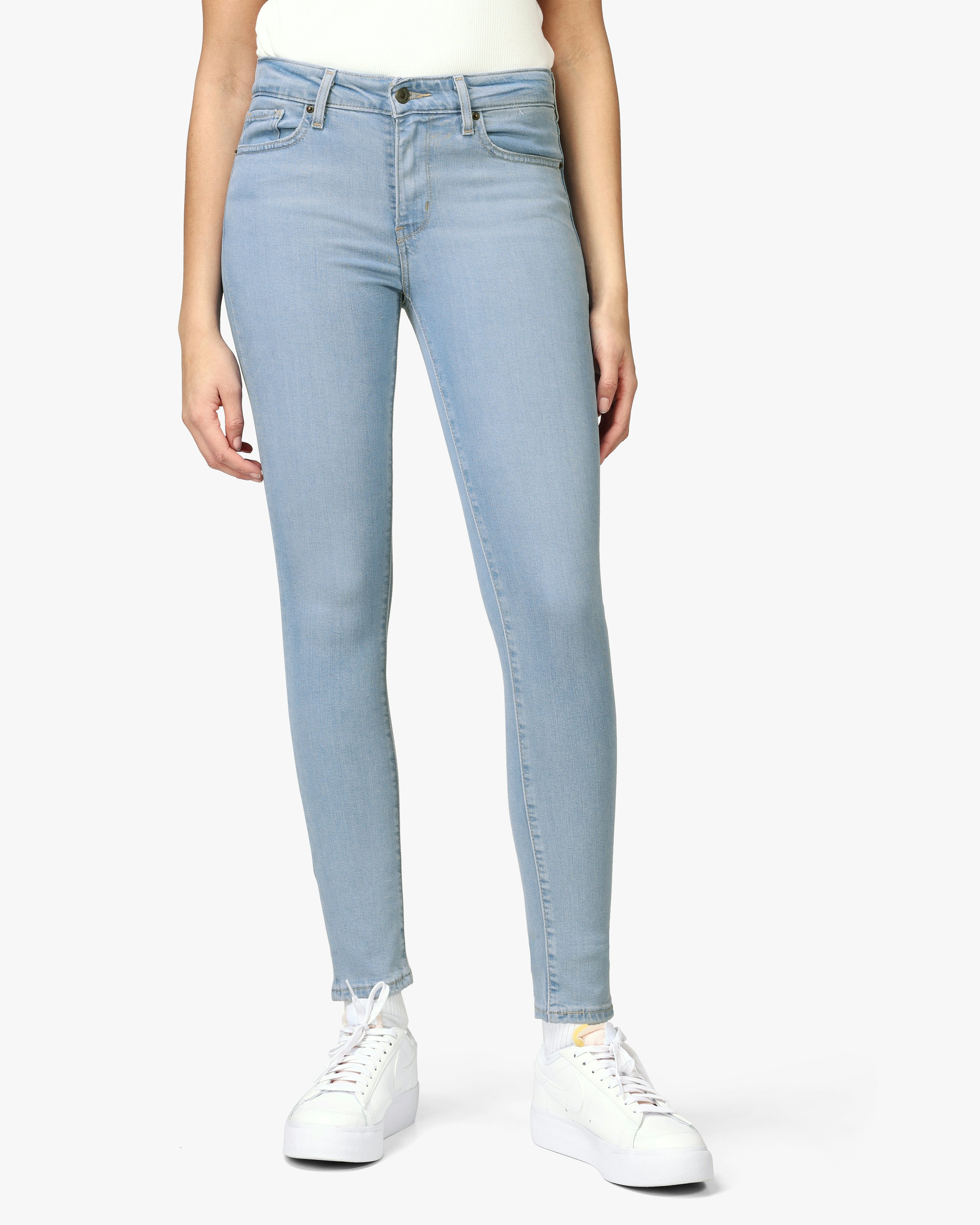 Levis 711™ Skinny Light Blue Jeans | Women | at 
