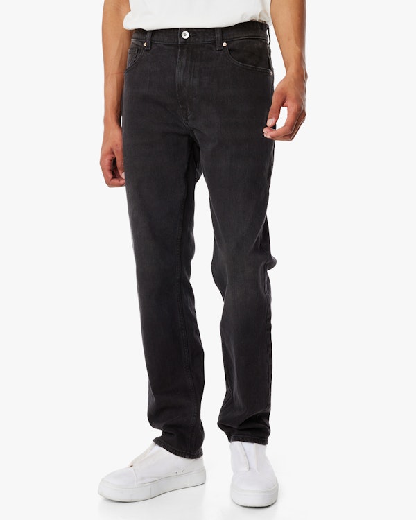 Vailent Standard Washed Black Svart Jeans Mörkgrå Herr Carlings