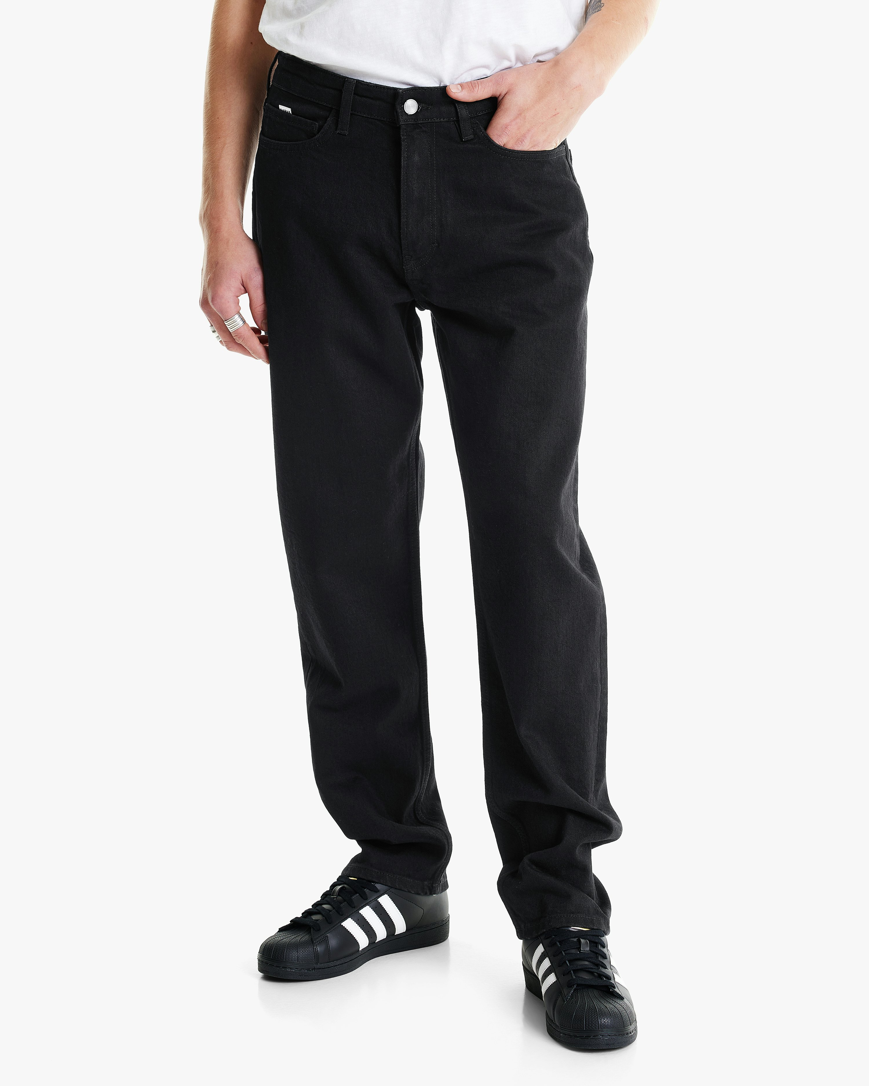 Tweak Black One Wash Svart Jeans