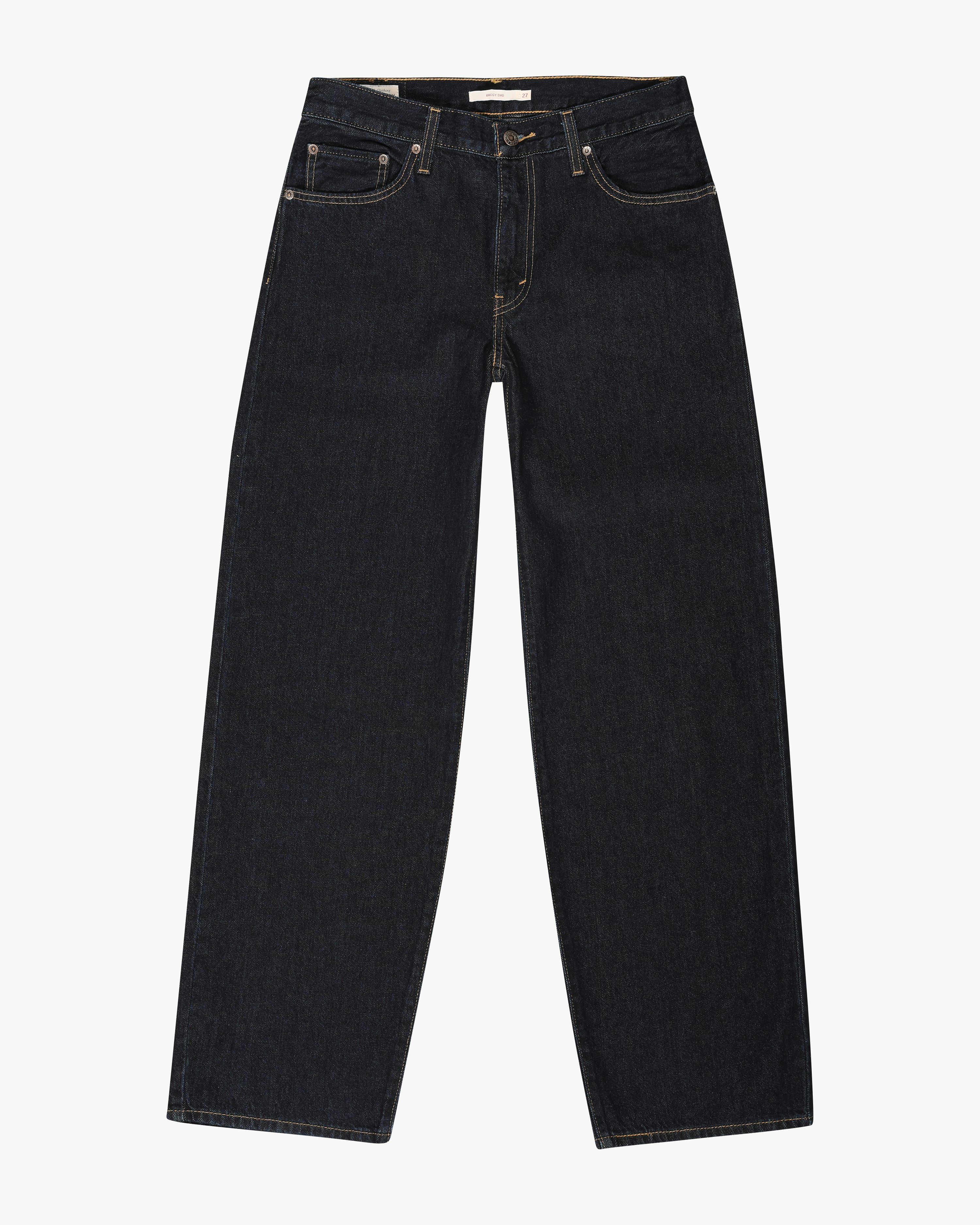 black levi's dad jeans