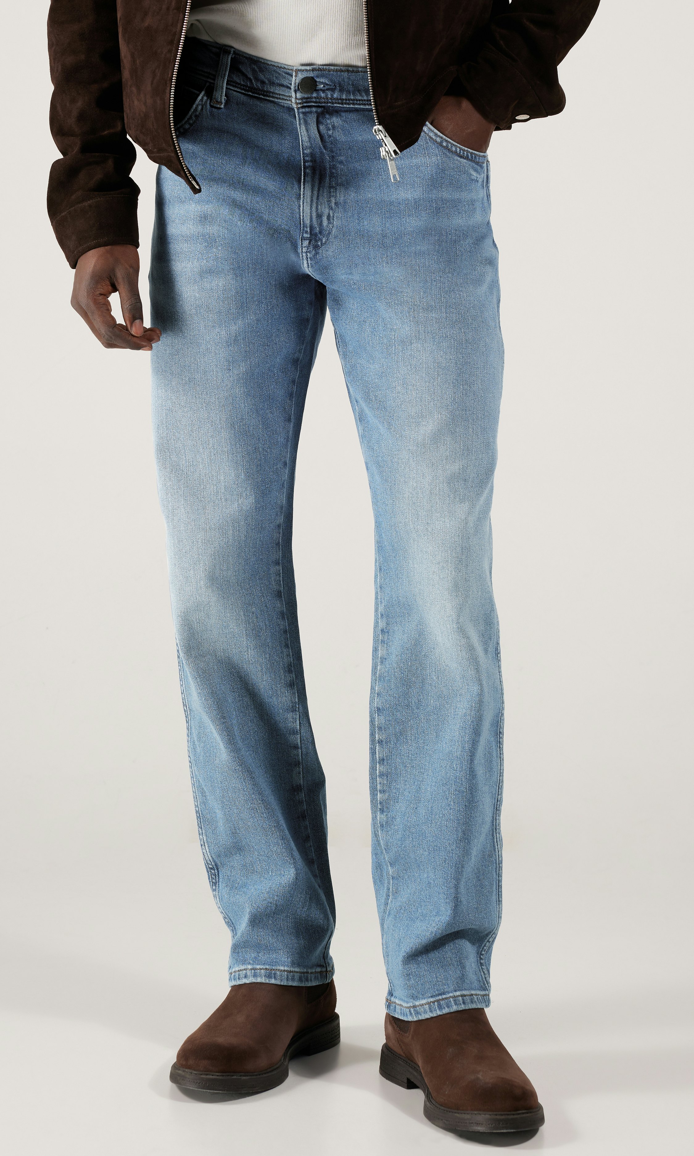 Wrangler Texas Straight Lys Blå Jeans Lyseblå | Herre | Bukser