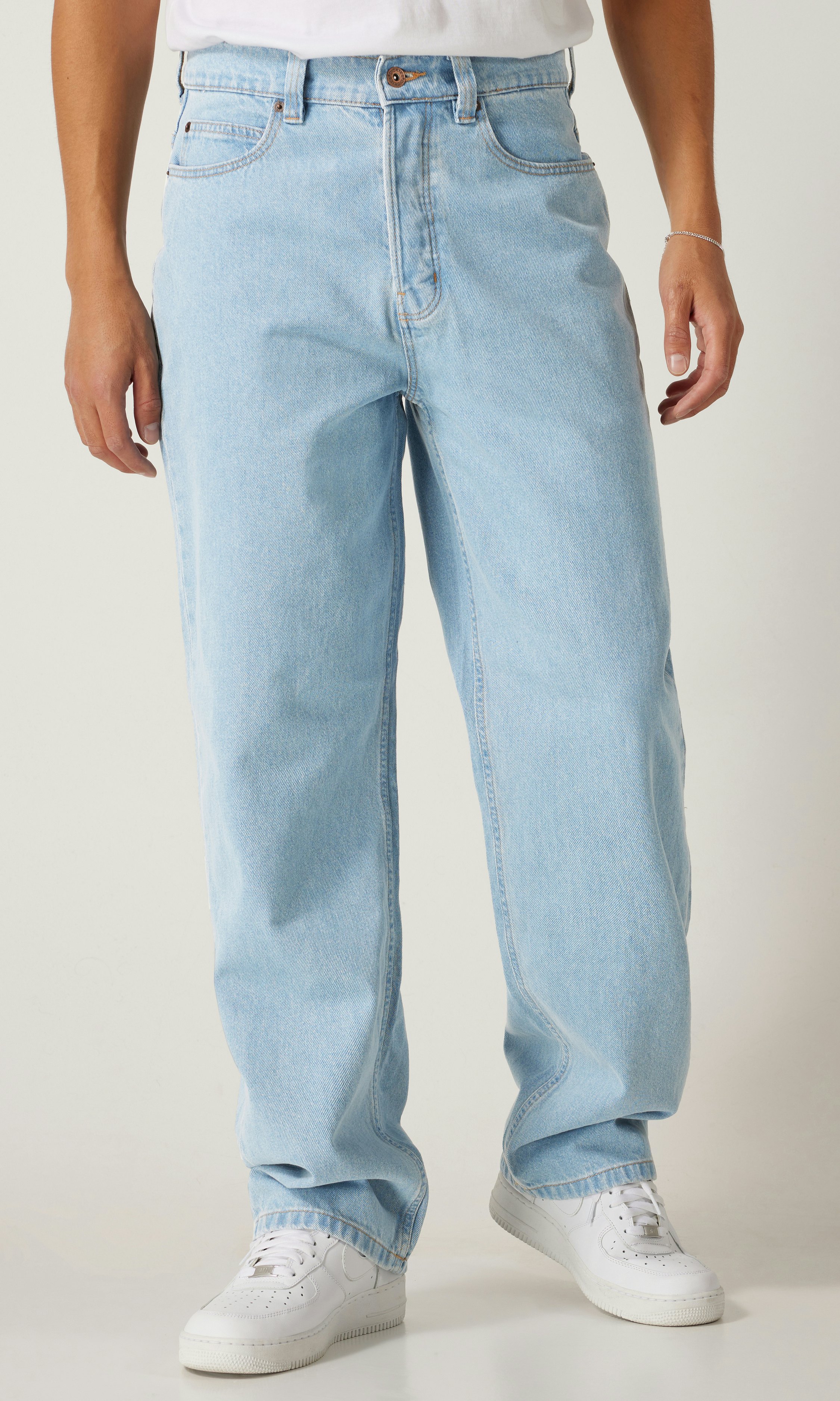 Dickies Thomasville Ljus Blå Jeans Mellanblå | Herr | Carlings