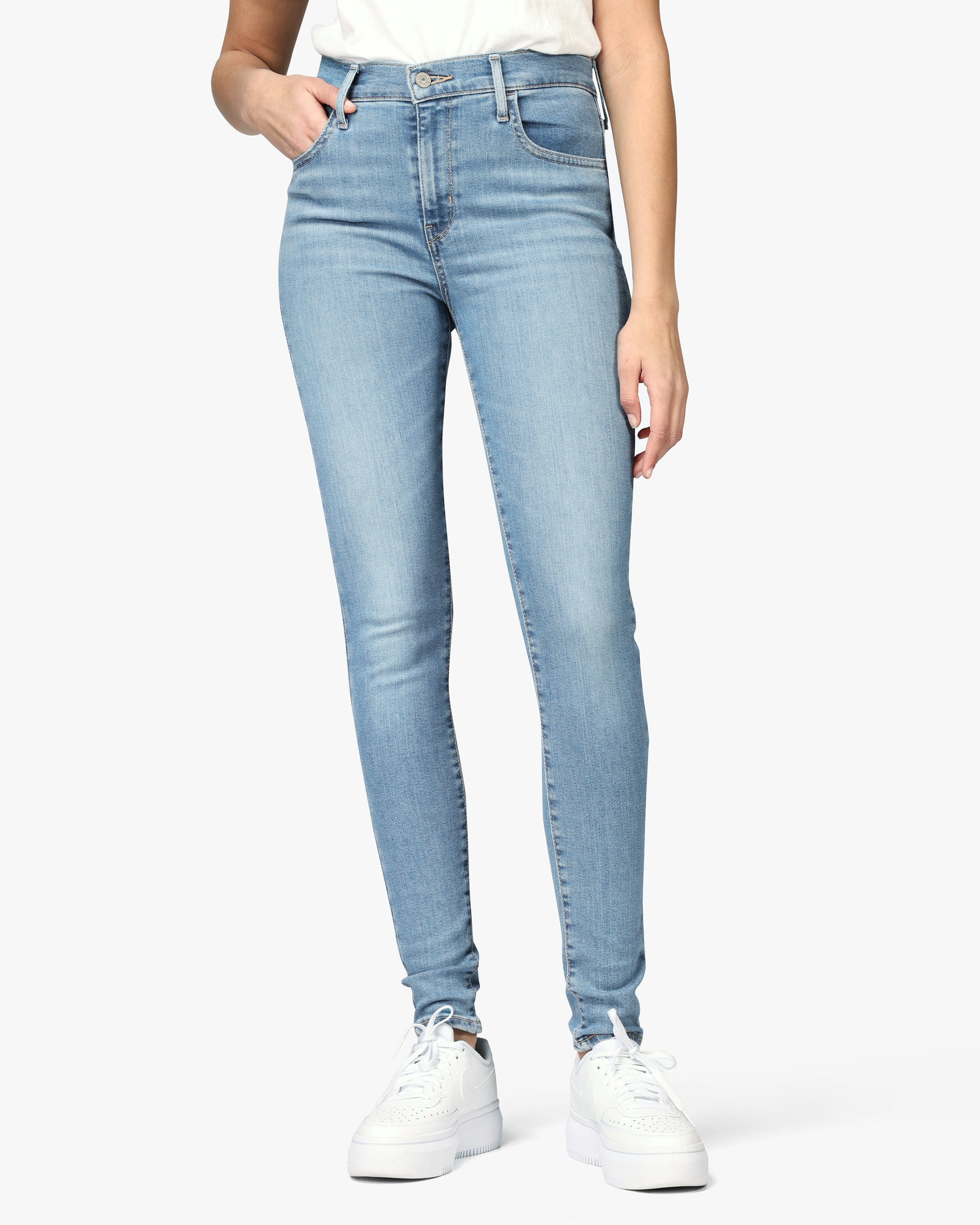 Levis 720™ High Rise Super Skinny Light Blue Jeans | Women | at 