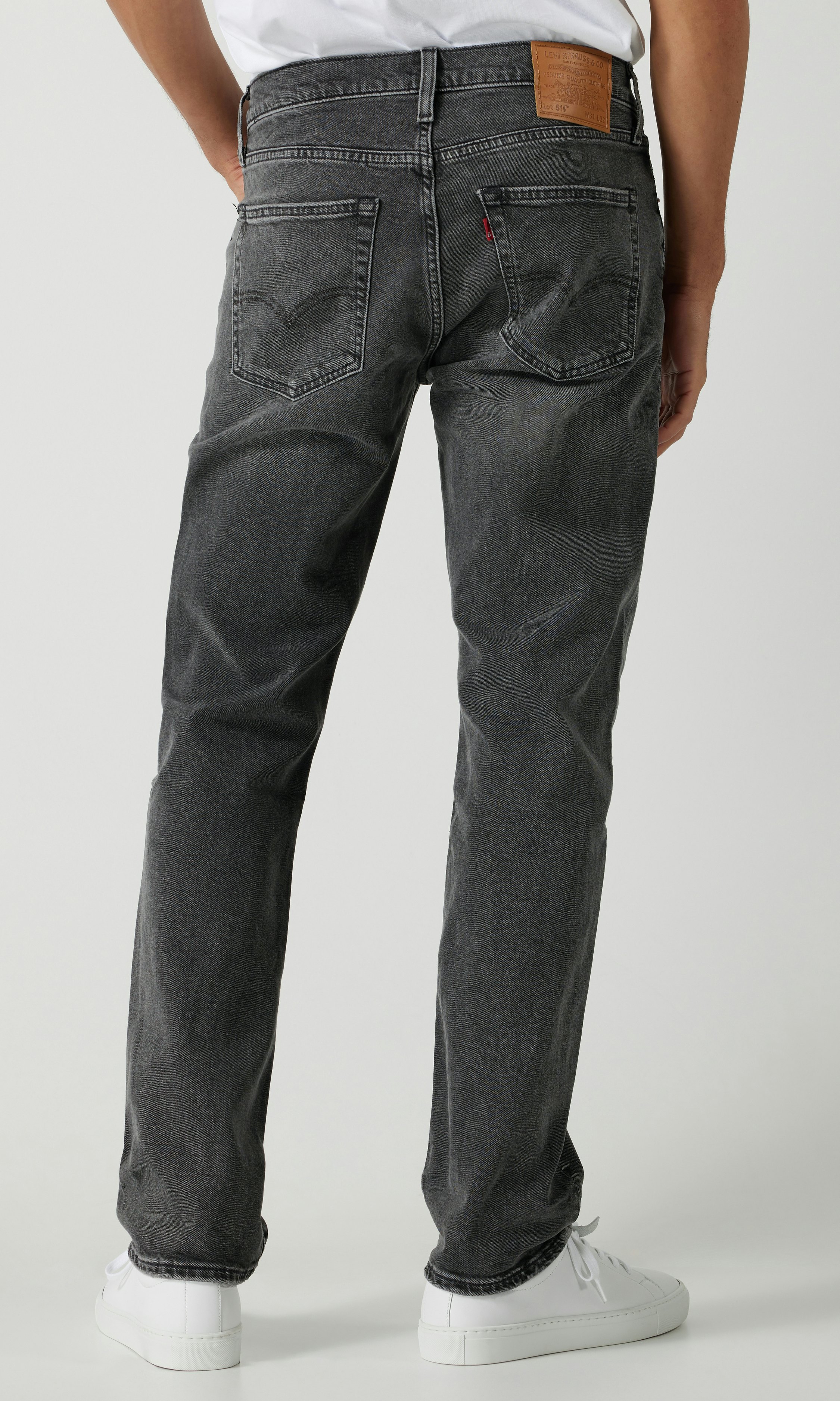 Levi s 514 Straight Gra Jeans Lys gra Herre Carlings