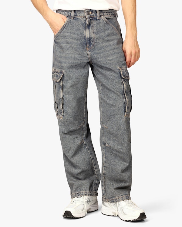 QUẦN JEAN UNISEX ỐNG RỘNG HỌA TIẾT LV(ảnh thật cuối cùng)