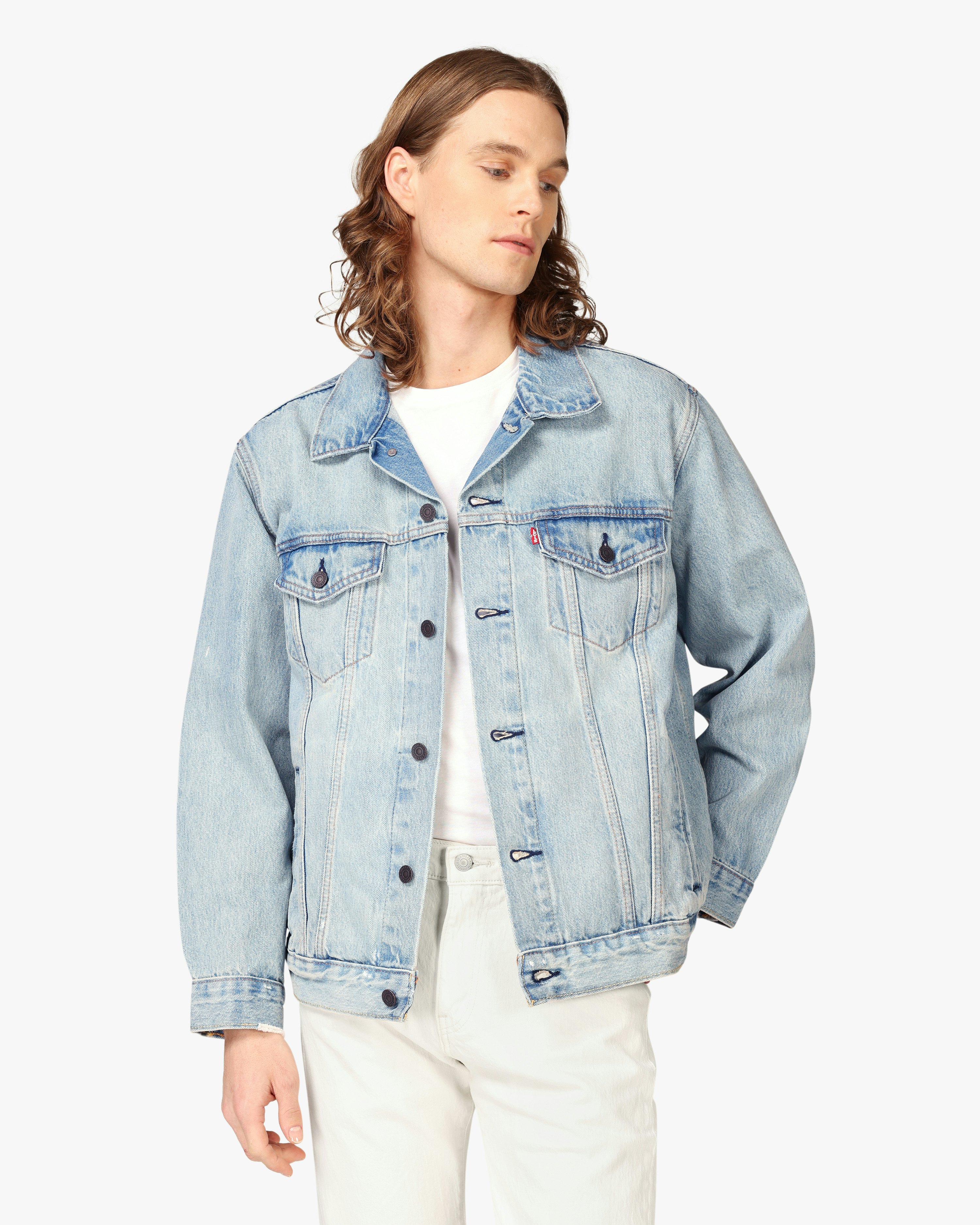 Levi's trucker discount jacket light wash