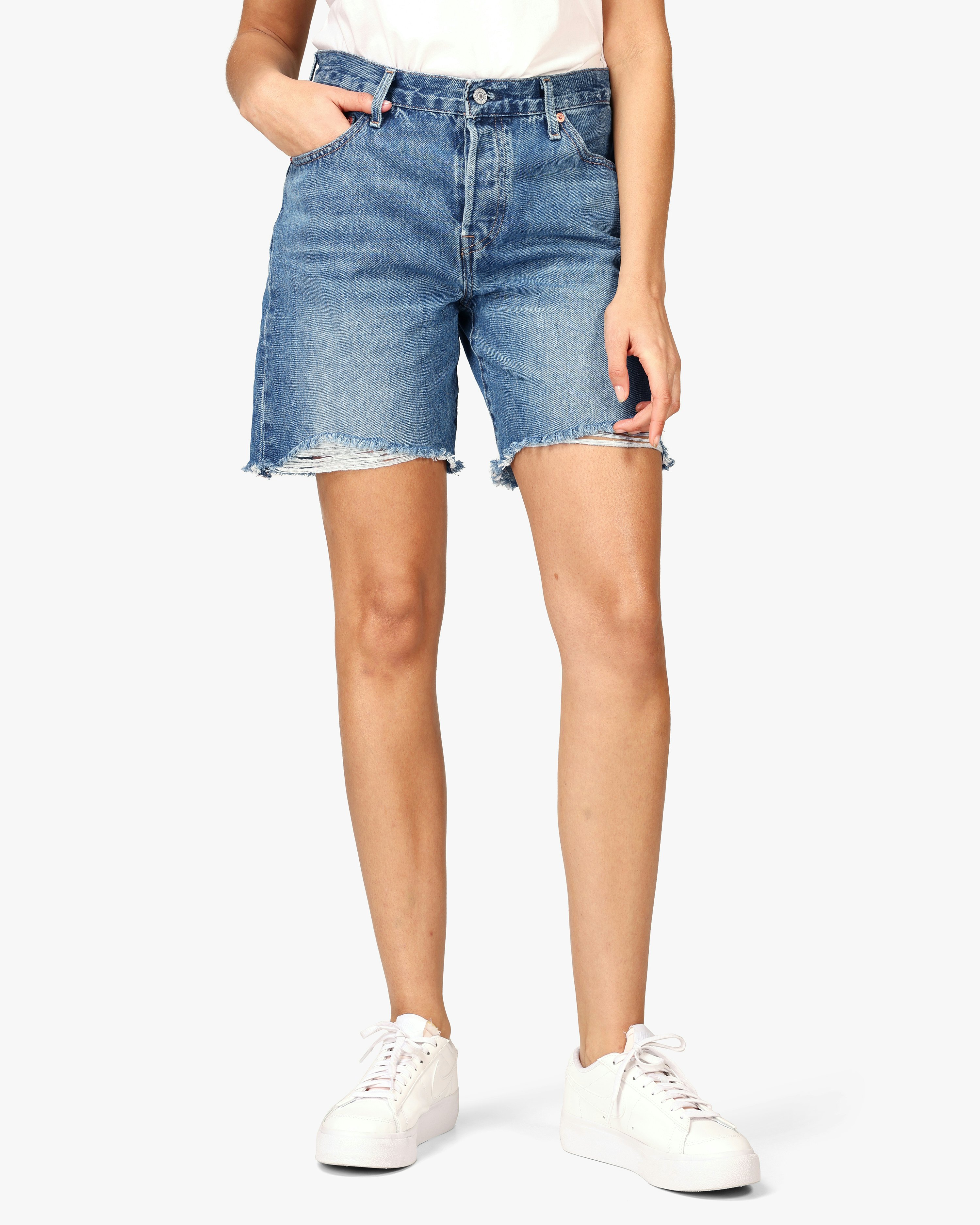 Levis 501 shorts dame top