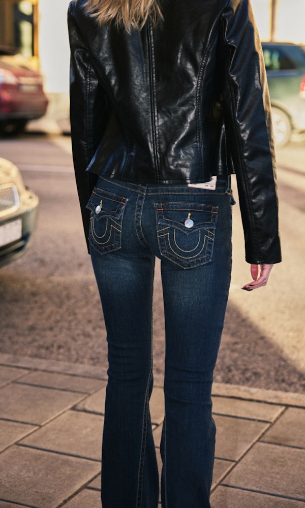 Flared Jeans Navy Blue True Religion Jeans True Religion Becca