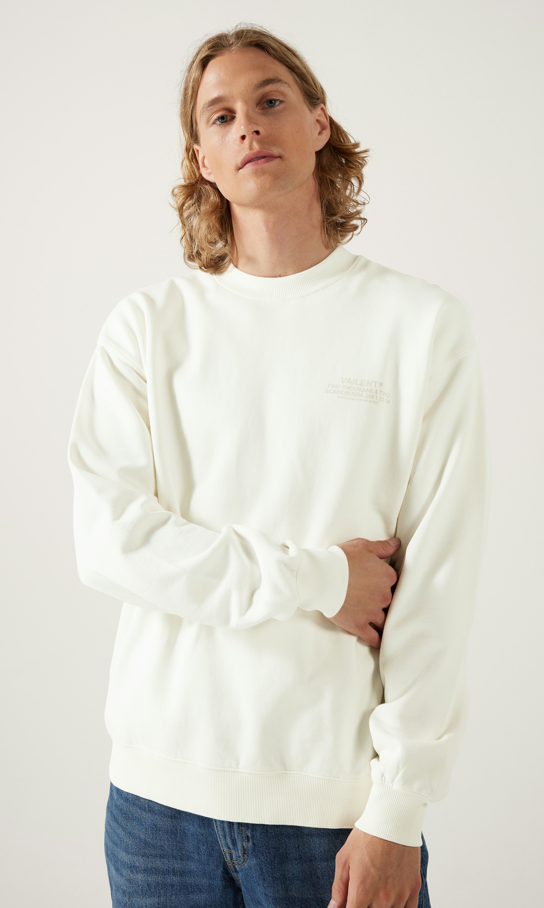 BOGEN 22AW SLEEVE LOGO CREW スウェット S メンズ