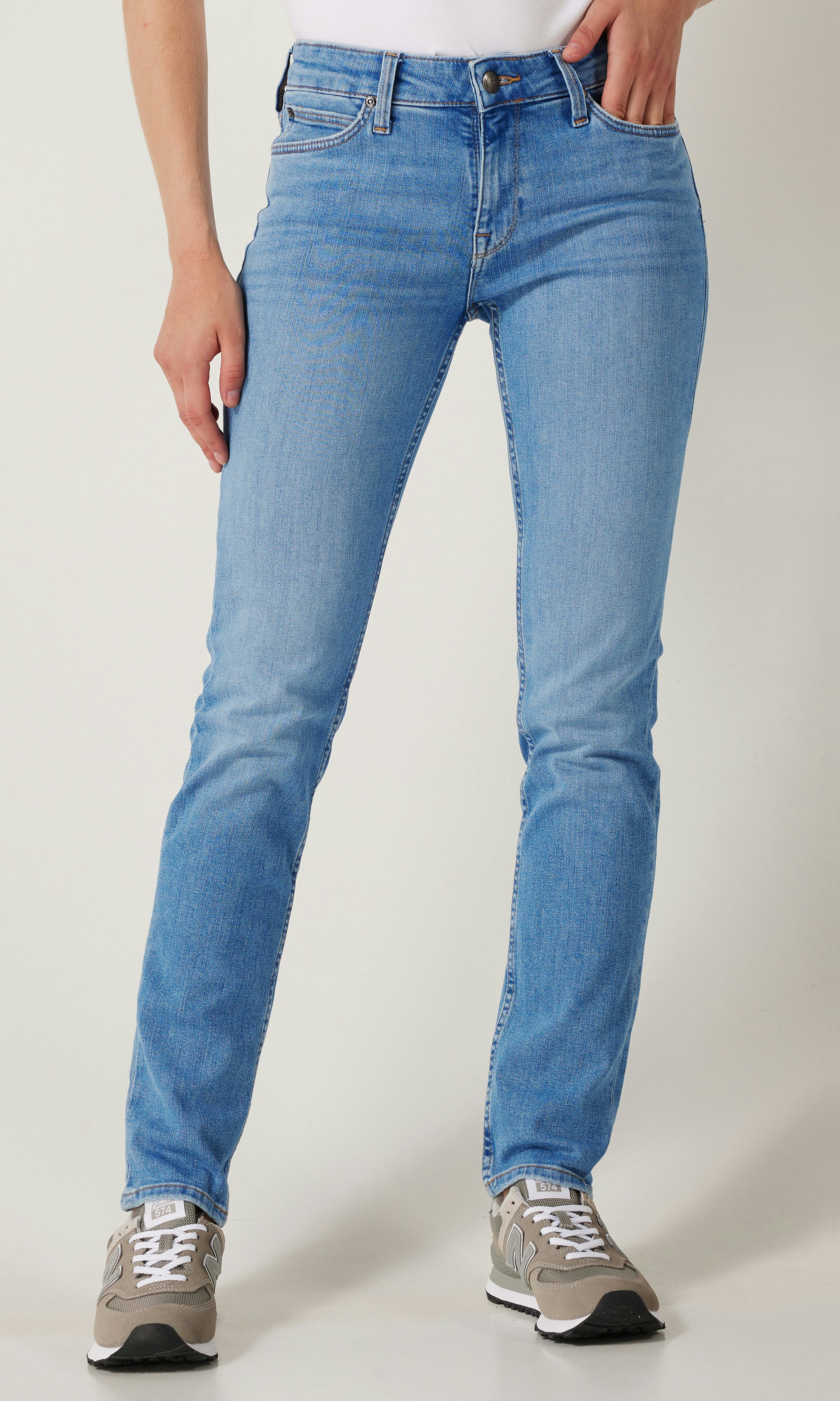 Lee Elly Lys Bla Jeans Dame Carlings