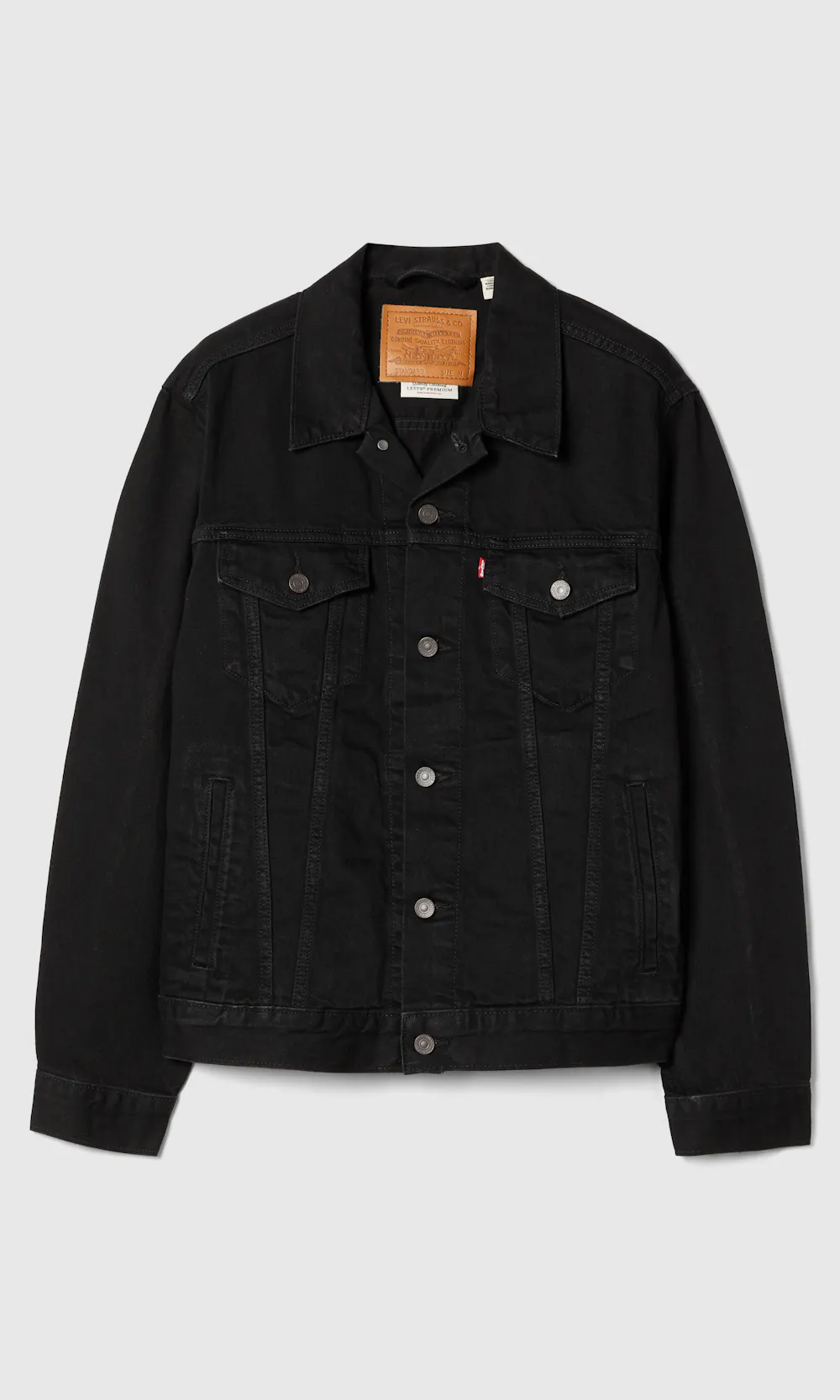 Levi's The Trucker Svart Jakke | Herre | Yttertøy - Denimjakker